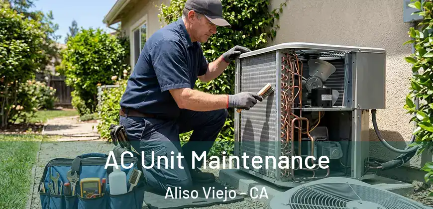  AC Unit Maintenance Aliso Viejo - CA